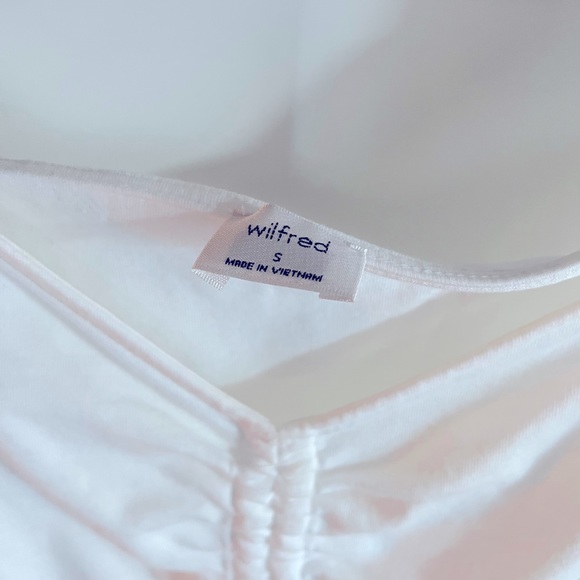 Wilfred Ruched Drawstring top, size Small - Picture 3 of 4